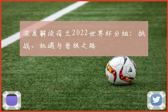 深度解读荷兰2022世界杯分组:挑战、机遇与晋级之路